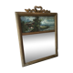 Trumeau / miroir en bois