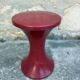 Tabouret tam tam stamp rouge cerise édition originale
