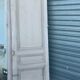 Double passage doors has four molded panels XX century
