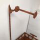 Wooden castor bed from the 40s and 50s