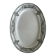 Antique oval earthenware dish