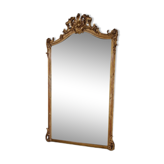 Antique 19th century mirror 184 x 108