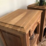 Pair of antique bedside tables