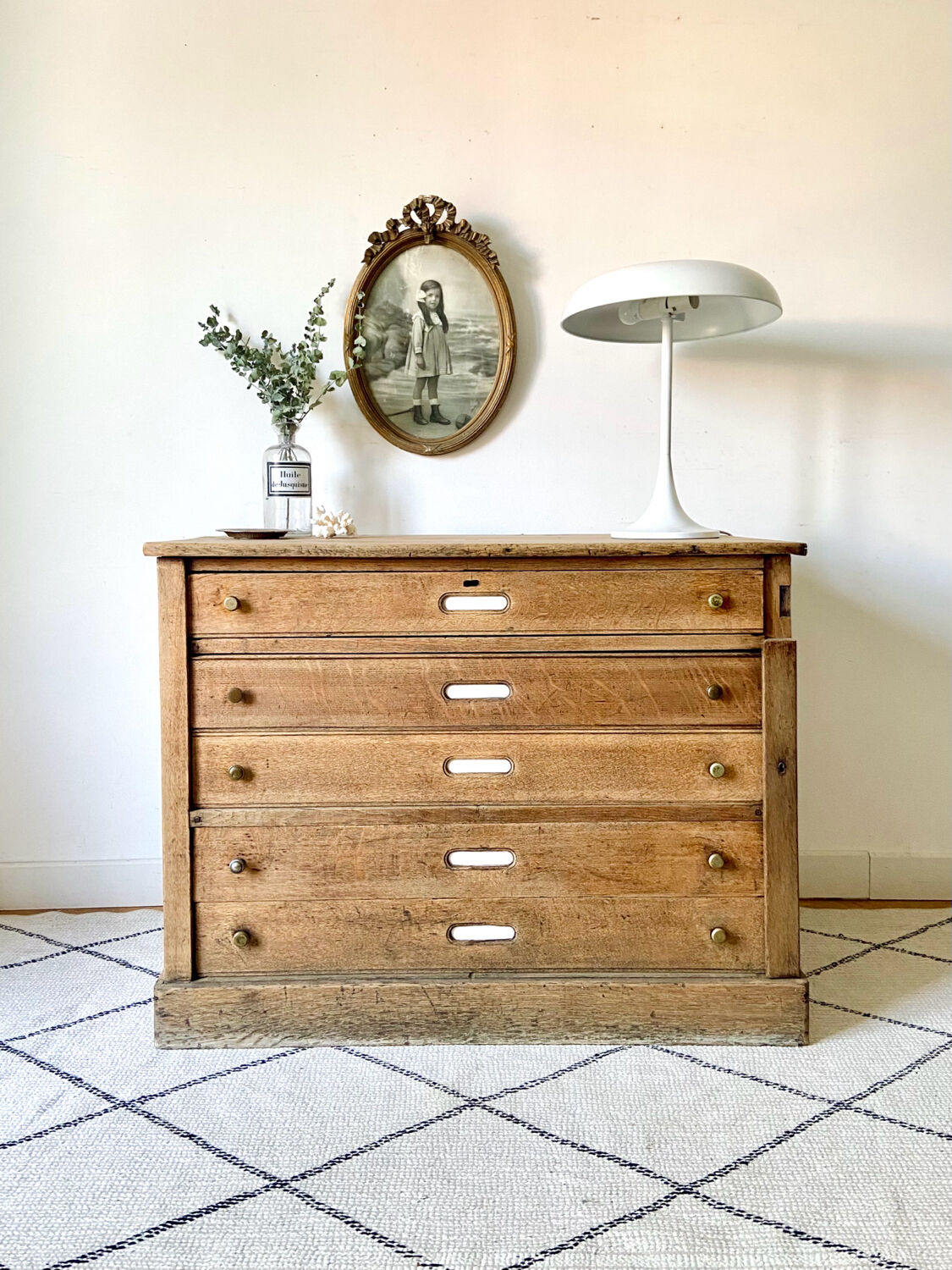 Oak professional furniture - Chest of drawers