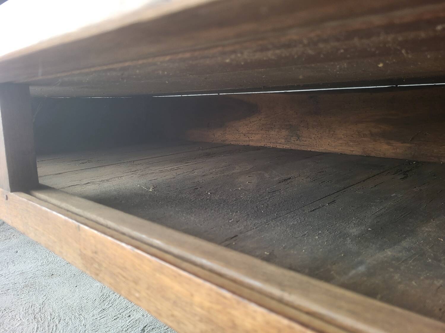 Authentic old farmhouse table