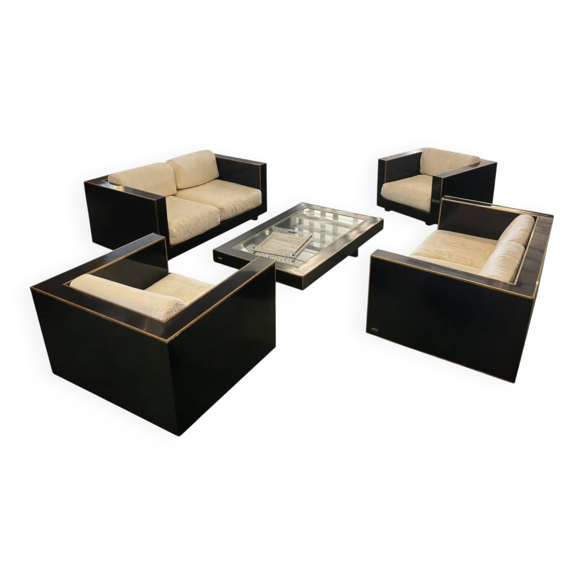 Geometric Salon by Romeo Rega 1970