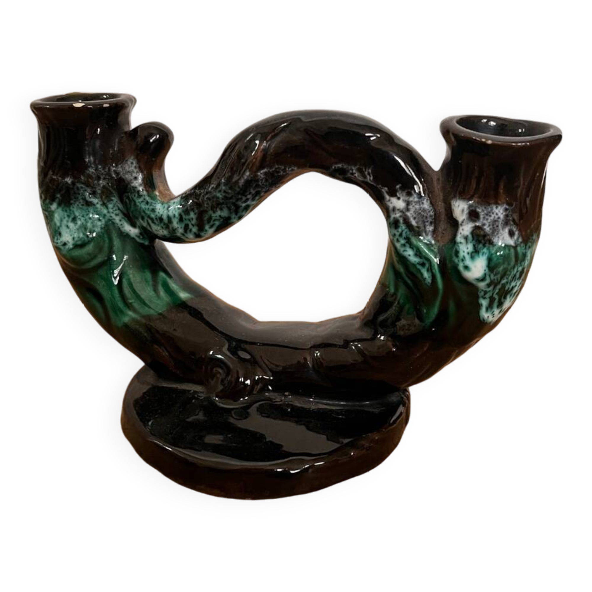 Ceramic candle holder