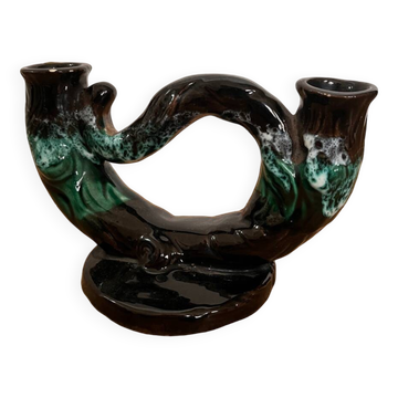 Ceramic candle holder