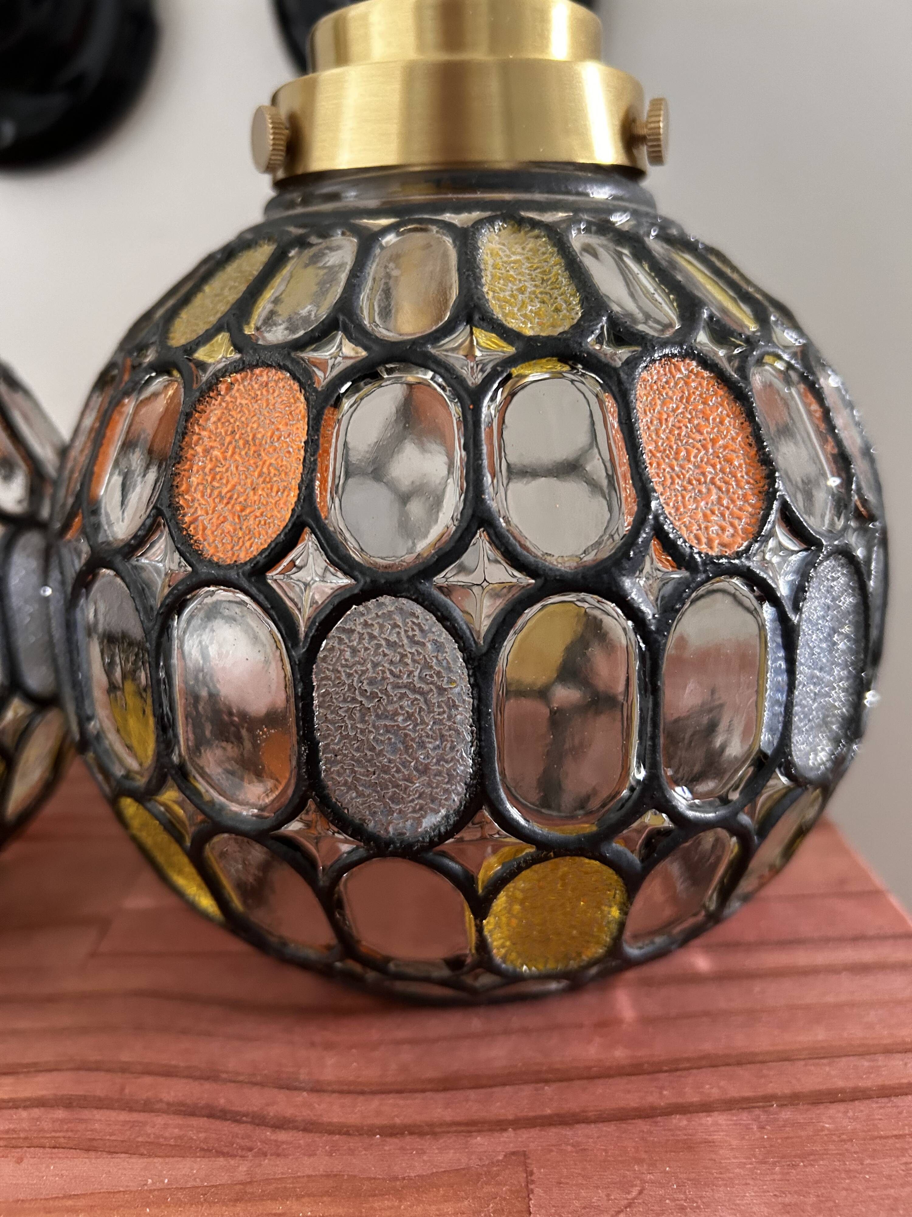 Pair of vintage wall sconces