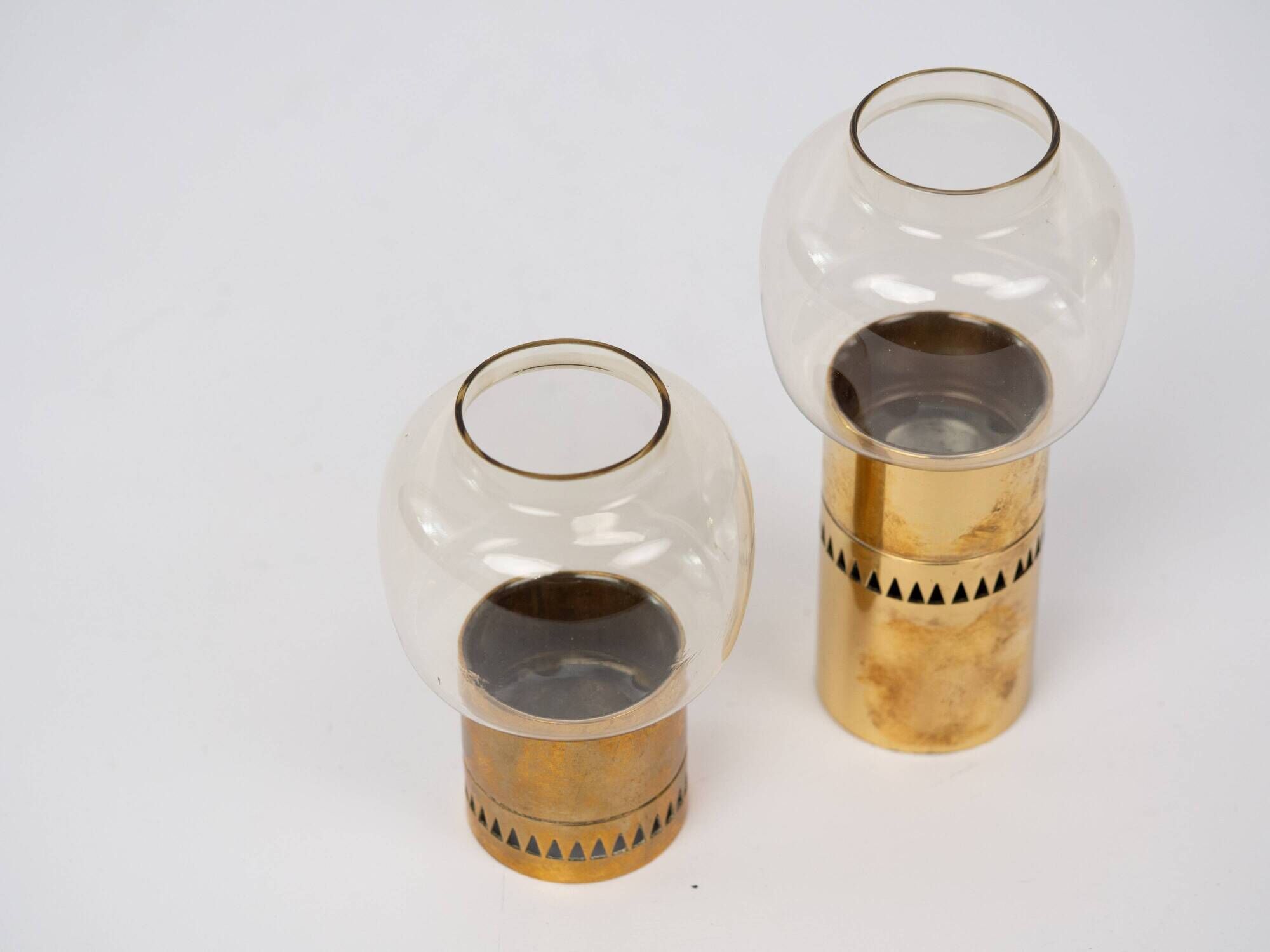 2 vintage candle holders Lotta by Hans-Agne Jakobsson