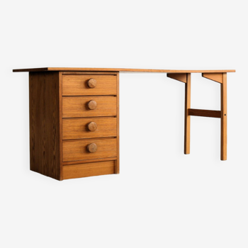 bureau vintage | table de travail | pin | suédois