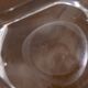 Vintage 1970s Italiandesign crystal ashtray