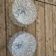 Pair of Vianne glass ceiling lights