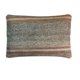 Vintage turkish kilim cushion cover 30x50cm