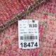 Super Soft Pink & Red Vintage Runner Rug, 95x302Cm