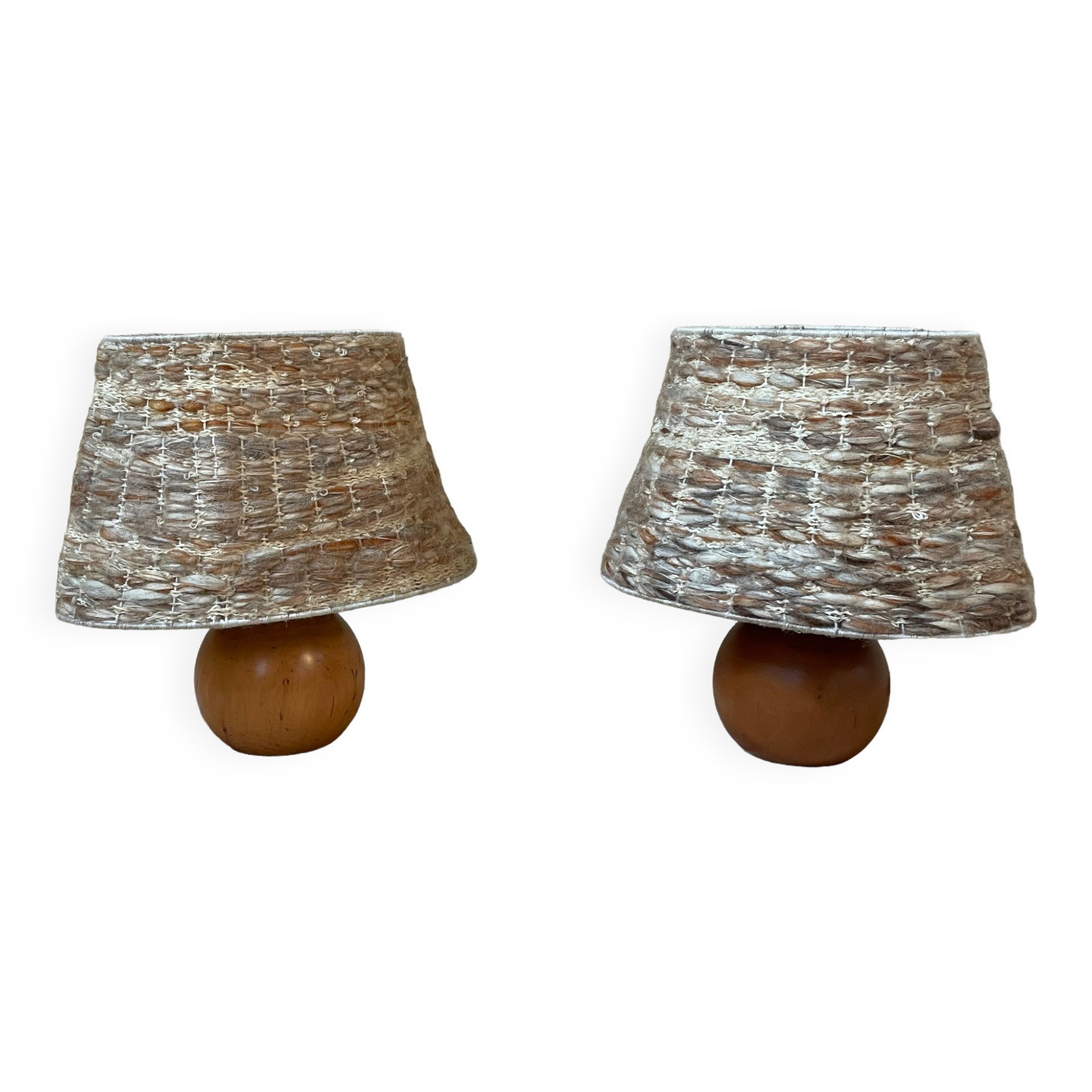 Pair of bedside lamps