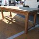 Solid oak farmhouse table
