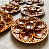 Assiettes à huîtres Longchamp