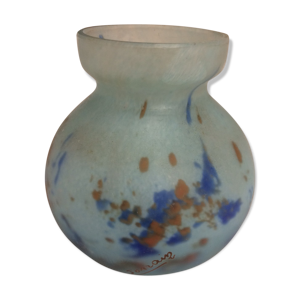 vase en pâte de verre