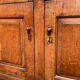 Old 18th century 2-part solid oak dresser
