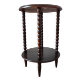 Side table - turned wooden end table