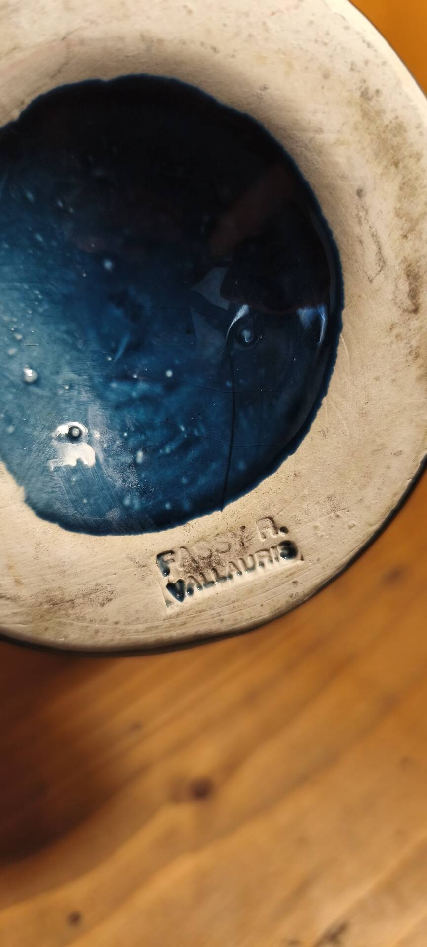Vallauris ceramic vase