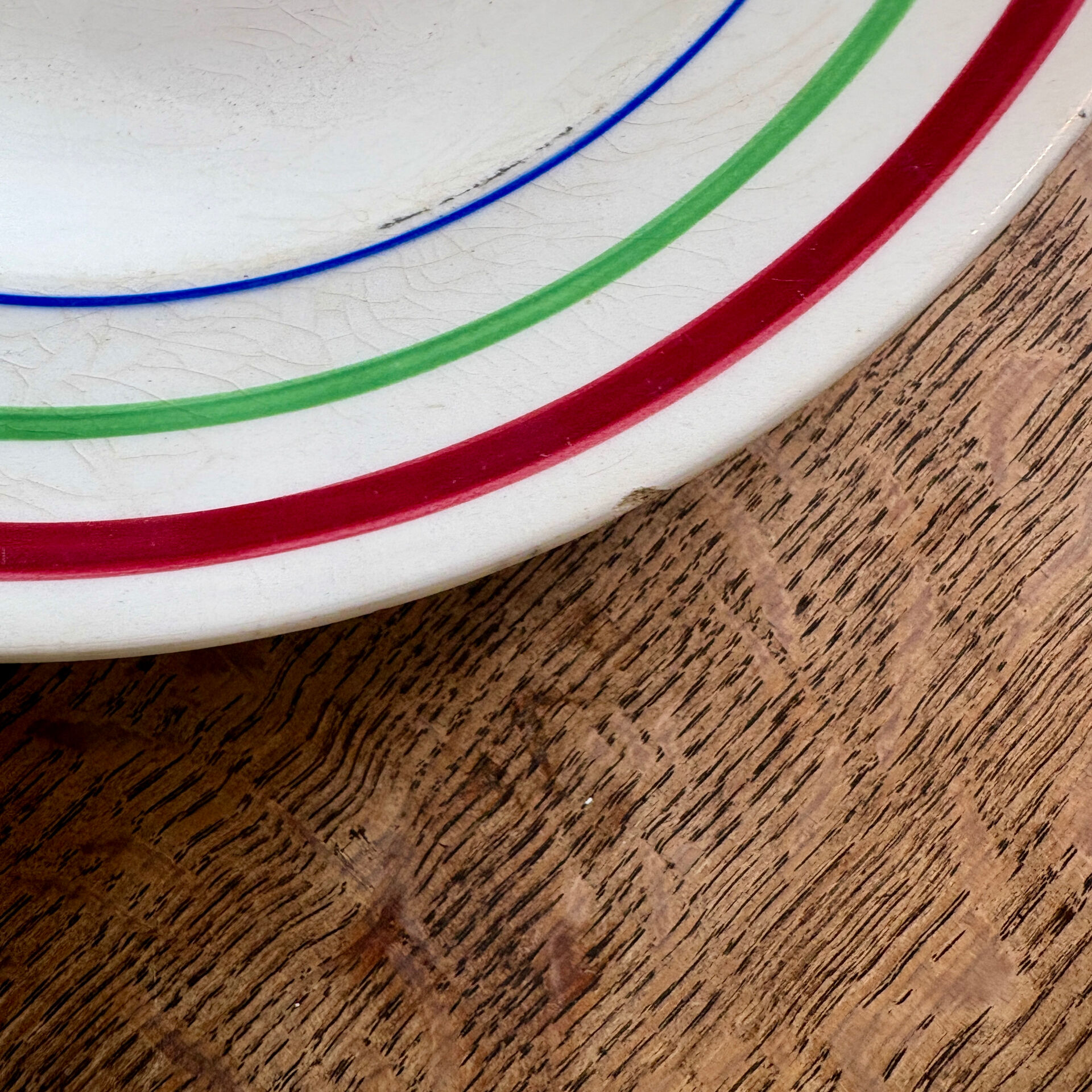 Set of 6 vintage deep plates, Gildas models