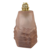 Art Deco pink glass tulip signed ROS / Degué – circa 1930-1940