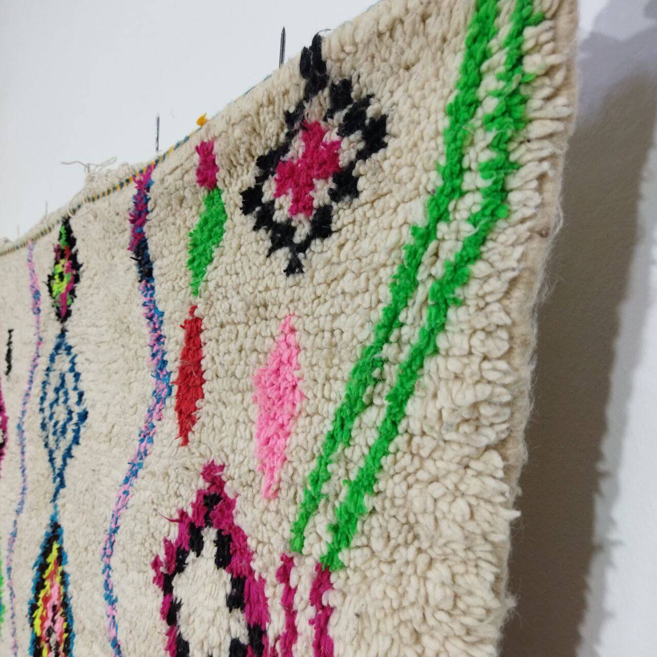 Handmade Moroccan Berber rug 260 X 162 CM