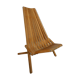 Armchair folding scandinavian teak 60 years