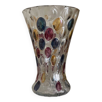 Bohemian glass vase - Max Kannegiesser