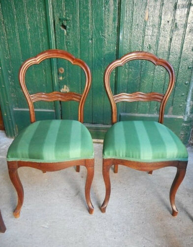 4 chairs Louis Philippe