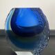 Duo Murano vase and ashtray by Alessandro Mandruzzato 60s