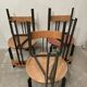Martin Hasksteen, 6 Zeta chairs, Harvink 1980 Holland