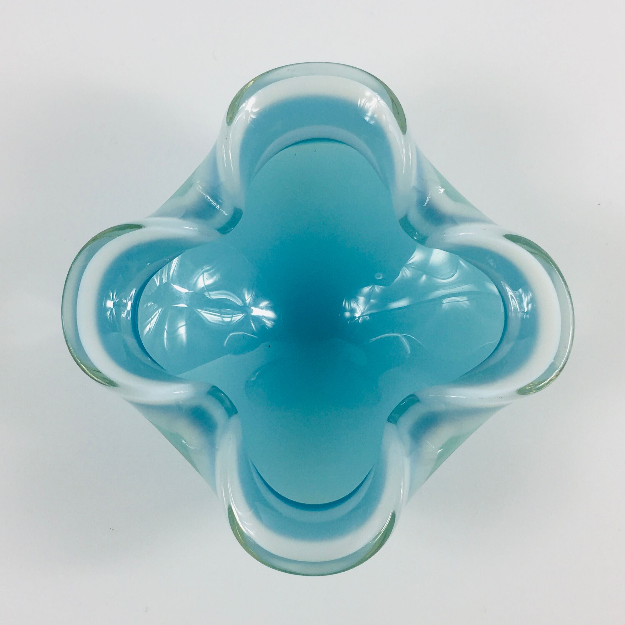 Labelled Mid-Century Murano Glass Ashtray / Small Bowl, 1960s