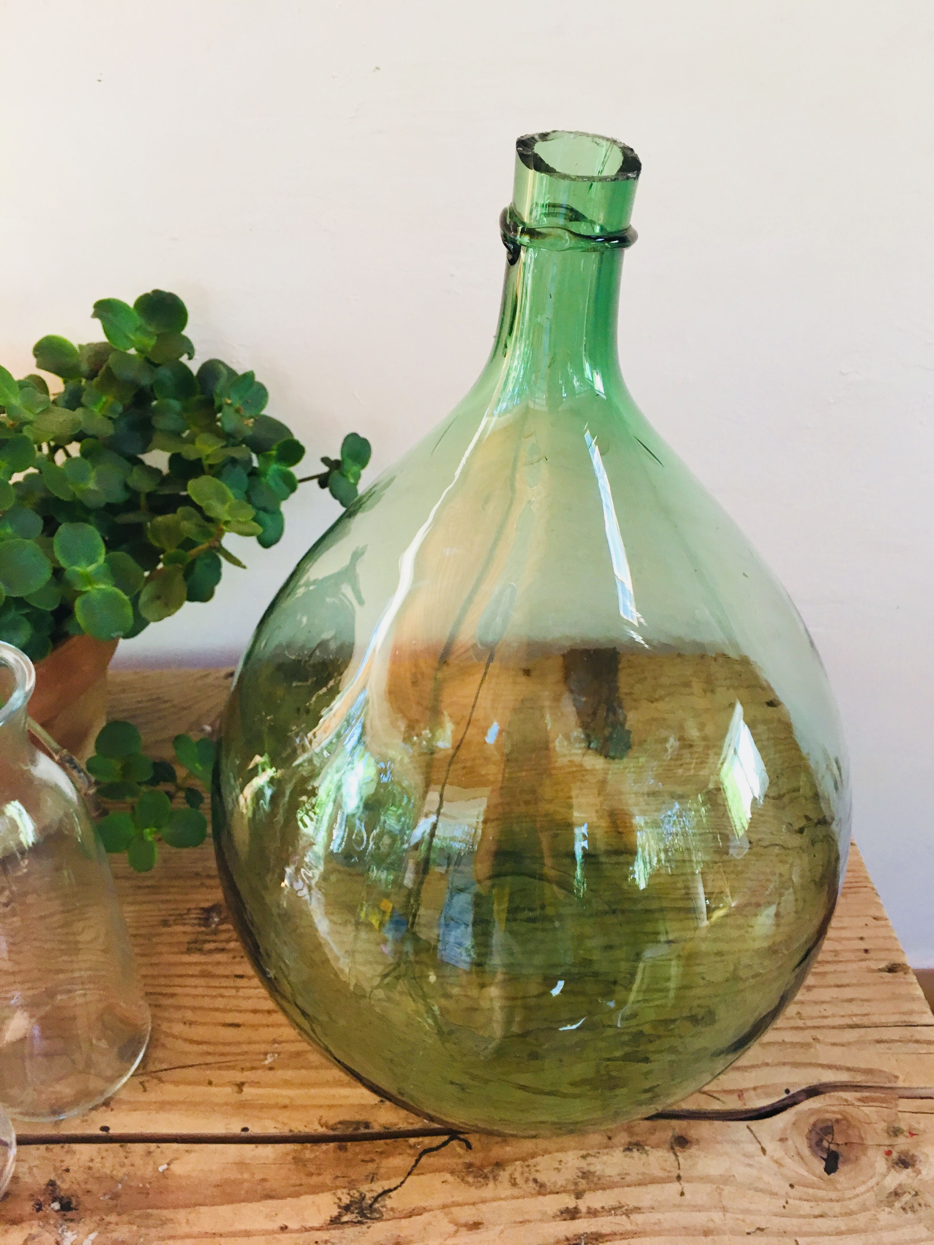 Demijohn green 15 litre