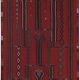 Vintage Turkish kilim, handwoven, 151x235 cm.
