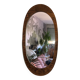 60s mirror in Italian wood