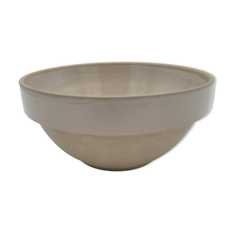 Digoin vintage stoneware salad bowl