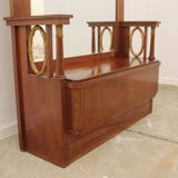 Viennese Secession Huge Mahogany Hall Mirror, 1910