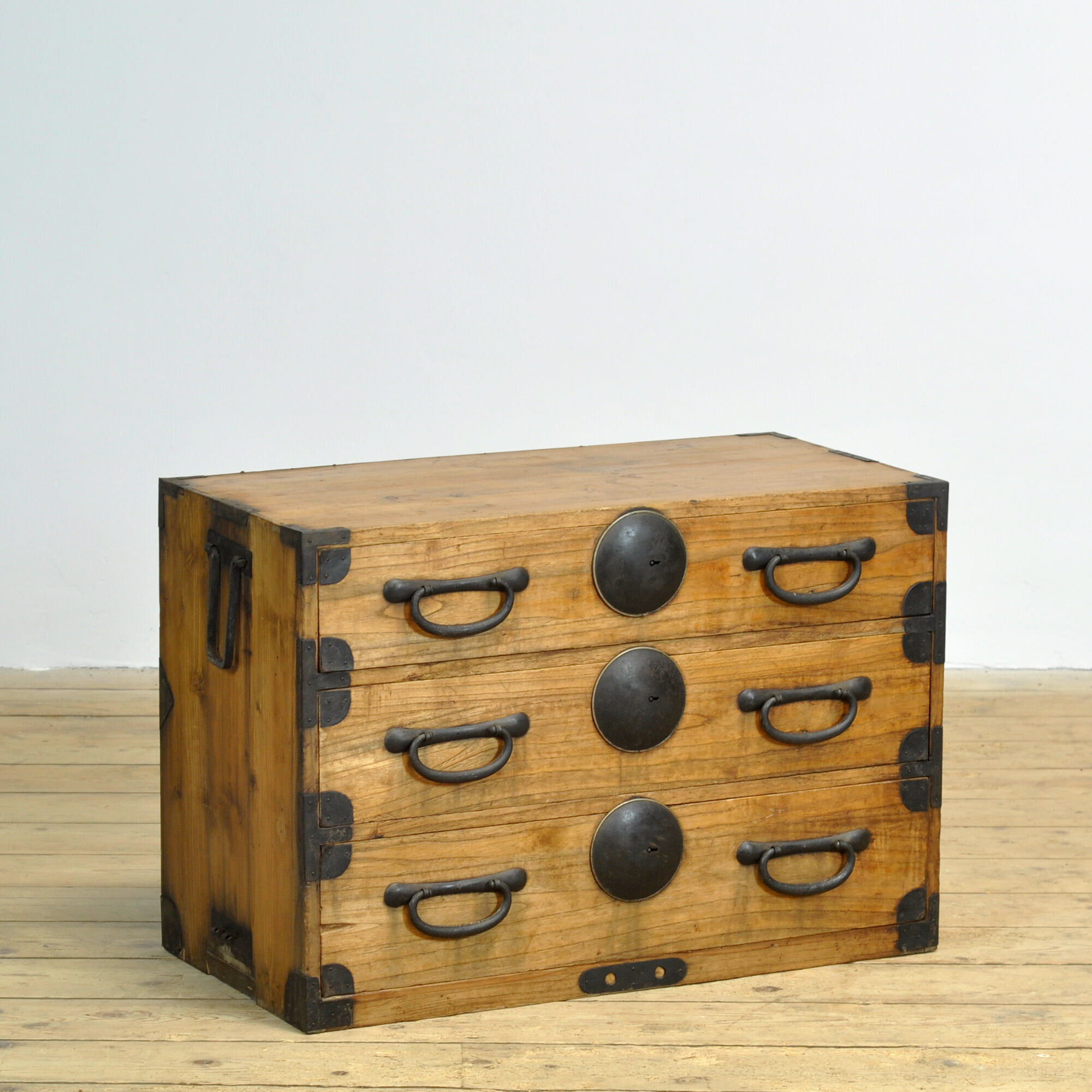 Japanese Tansu chest of drawers, circa 1870