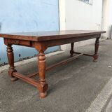 Grande table de ferme chene