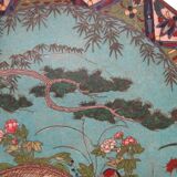 very large Chinese cloisonné enamel dish China 19th century