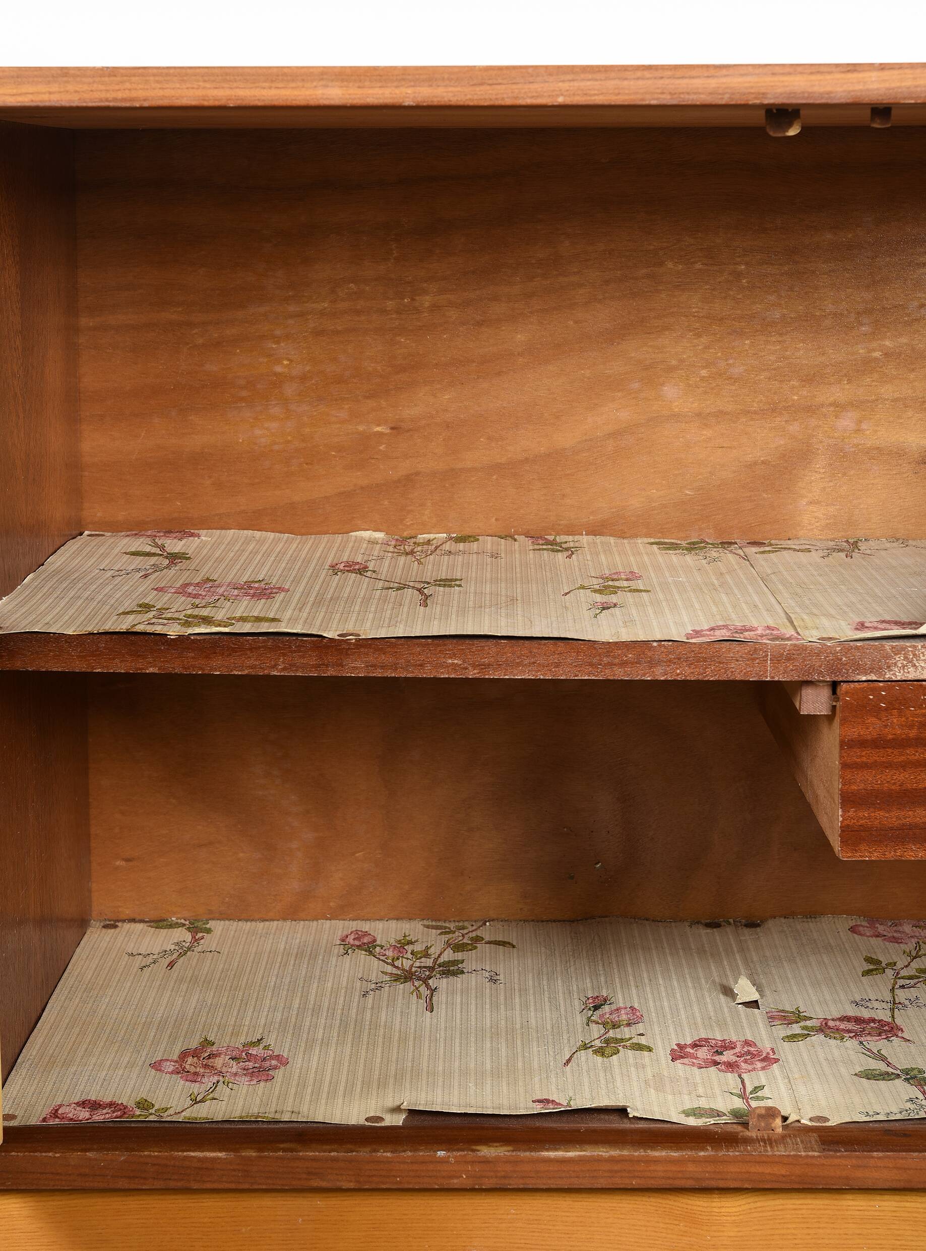 Vintage 4-door sideboard from the 1960s
