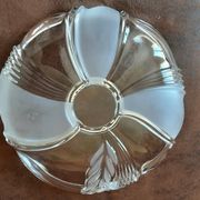 Original crystal compartment dish