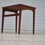 1970s, Danish side table, solid teak wood, original condition.