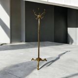 Vintage Gold Coat Rack / Floor Coat Rack