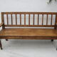 Settle in solid beech