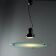 Vintage ceiling light in glass and enamelled metal, design, Italy, 1980s