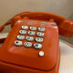 Téléphone Socotel s63 vintage orange